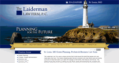 Desktop Screenshot of laidermanlaw.com